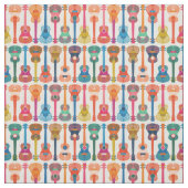 Tissu ukulèle hawaïen (Échantillon)