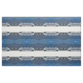 Tissu Un bateau de croisière blanc (Yard)