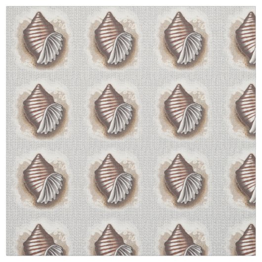 Tissu Un coquillage (Échantillon)