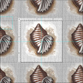 Tissu Un coquillage (Carreau)