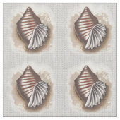 Tissu Un coquillage (Fermer)