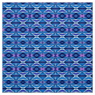 Tissu Un design motif multicolore classique