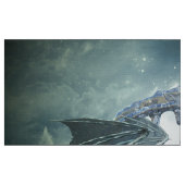 Tissu Un dragon de glace génial (Fat Quarter)