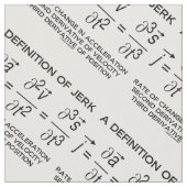 Tissu Un Humour De Geek D'Équation De La Physique De Jer (Fermer)