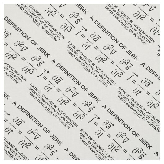 Tissu Un Humour De Geek D'Équation De La Physique De Jer (Échantillon)