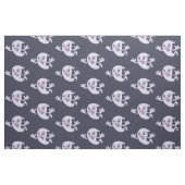 Tissu Un joli fantôme rétro (Fat Quarter)