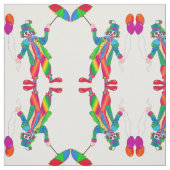 Tissu Un joyeux clown (Échantillon)