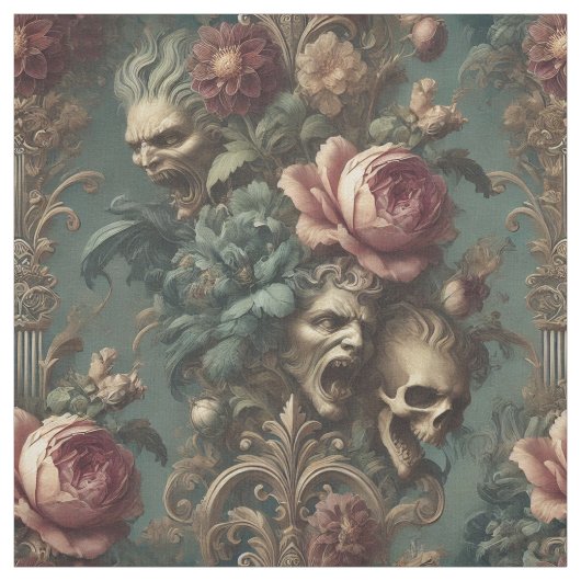 Tissu Un long chemin pour sortir de la douleur - Carreau (Échantillon)