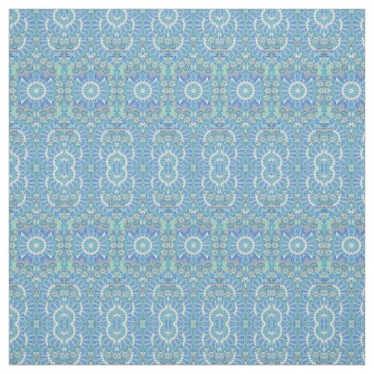 Tissu Un motif d'impression couleur bleu vif (Échantillon)