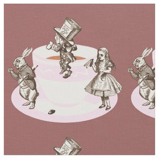 Tissu Un original fol de thé (Fermer)