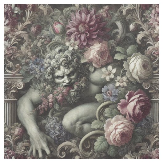 Tissu Une comédie colossale - Carreau de déclaration got (Échantillon)