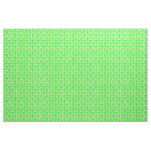 Tissu "Une danse de Frangipanis jaune sur vert" (Yard)