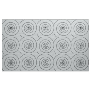 Tissu Une spirale pour la couleur de gris de changement