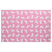 Tissu Unicorn Pastel Rainbow Pink (Fat Quarter)