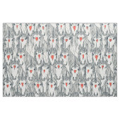 Tissu unicorne amour indigo persimmon perle (Fat Quarter)