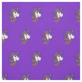 Tissu Unicorne arc-en-ciel (Échantillon)