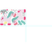 Tissu Unicorne Coupé et cousu - do-it-yourself amu (Carreau)