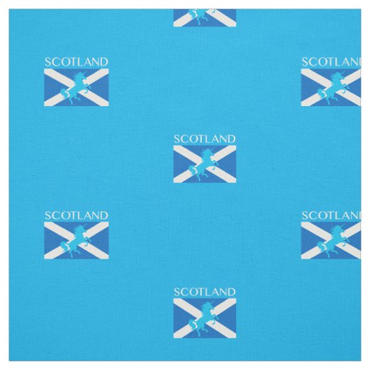 Tissu Unicorne écossaise (Échantillon)