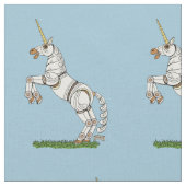Tissu Unicorne mécanique (Fermer)