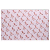Tissu Unicorne rose et dormant (Yard)