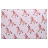 Tissu Unicorne rose et dormant (Fat Quarter)