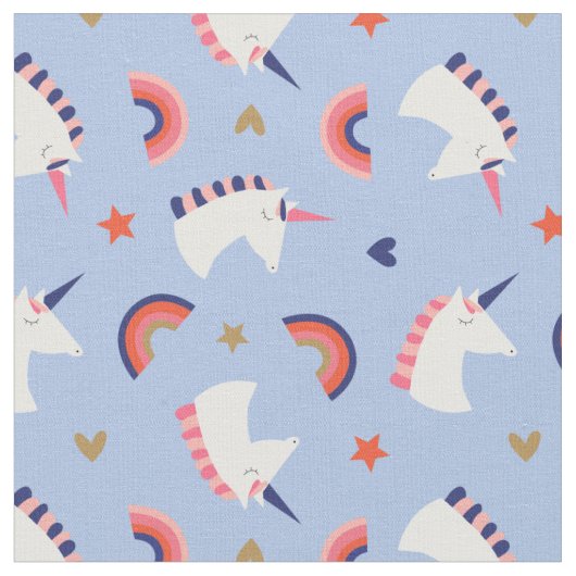 Tissu Unicornes (Fermer)