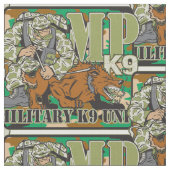 Tissu Unité K9 militaire (Fermer)