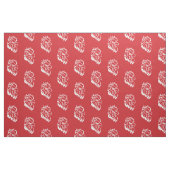 Tissu Université d'État de Jacksonville Gamecocks Red ga (Fat Quarter)