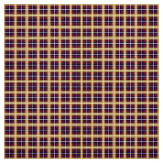 Tissu Université Winthrop Tartan (Échantillon)
