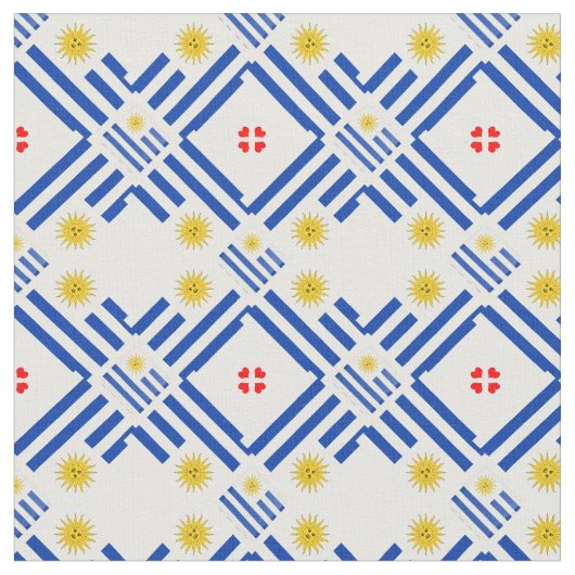 Tissu Uruguay Flag & Uruguay Mode textile branché (Fermer)