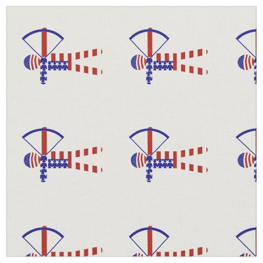 Tissu USA Patriotic ARCHERY (Fermer)