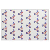 Tissu USA Patriotic Biking BMX (Yard)