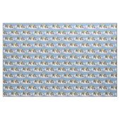 Tissu Vacances Cavalier King Charles Spaniel Fabric (Fat Quarter)