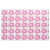 Tissu Vacances Girly de ketmie de plage hawaïenne rose (Fat Quarter)