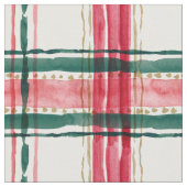 Tissu VACANCES PLANIFIÉES Red Green (Fermer)