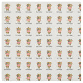 Tissu Vache charcuterie (Échantillon)