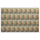 Tissu Vache de Highland (Fat Quarter)