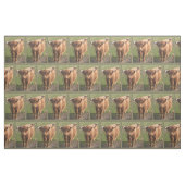 Tissu Vache de Highland (Fat Quarter)