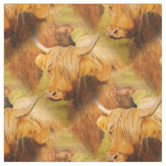 Tissu Vache des montagnes