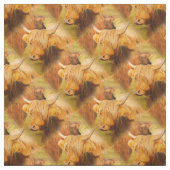 Tissu Vache des montagnes (Échantillon)