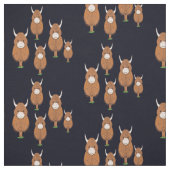 Tissu Vache écossaise amusante (Échantillon)