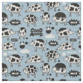 Tissu Vache et lait (Détail)