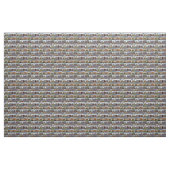 Tissu Vaches Highland Dans Un Collage Photo, (Yard)