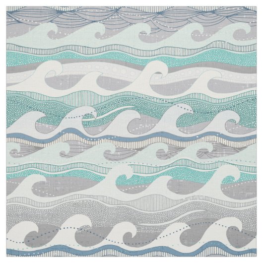 Tissu vagues (Échantillon)