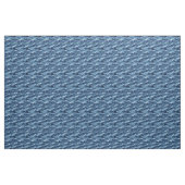 Tissu Vagues de crashage bleu (Yard)