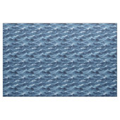 Tissu Vagues de crashage bleu (Fat Quarter)
