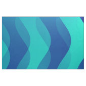Tissu Vagues douces bleu cyan + vos idées (Fat Quarter)