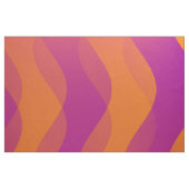 Tissu Vagues douces orange magenta + vos idées (Fat Quarter)