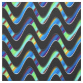 Tissu Vagues orageuses...... (Échantillon)