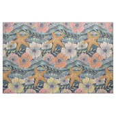 Tissu vagues tropicales marine (Fat Quarter)